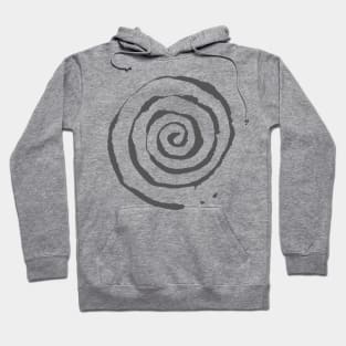 Spiral - Organic Symbol INK Hoodie